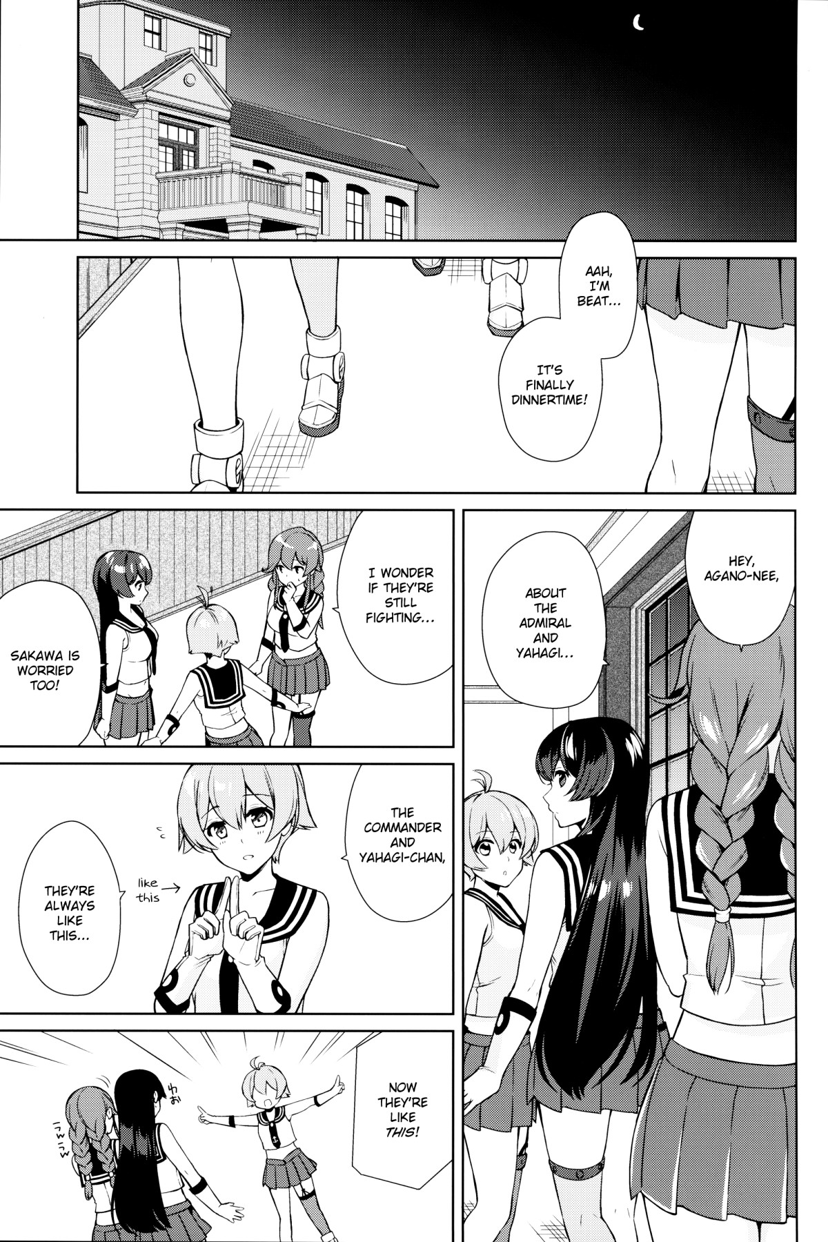 Hentai Manga Comic-Light Cruiser Yahagi Fell In Love - Third-Read-7